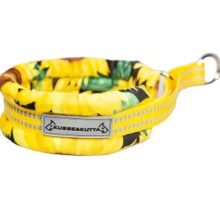 Kusse&Kutta Hundhalsband Solrosor