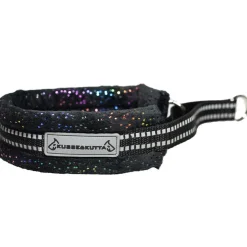 Kusse&Kutta Hundhalsband Svart Glitter