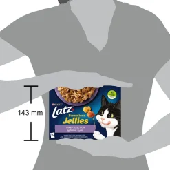 Latz Cat Sensations Mixed Selection i Gelé Våtfoder till Katt 12x100 g