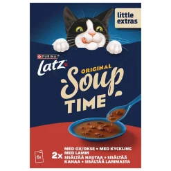 Latz Soup Farm Selection Köttsoppa till Katt 6x48 g