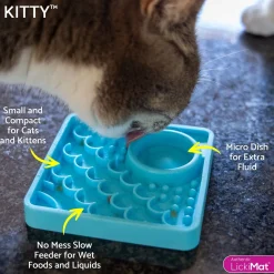 LickiMat Kitty Slow Feeder till Kattunge