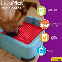 LickiMat Soother Slickmatta MiniGul