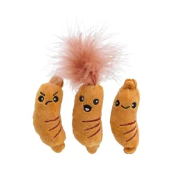 Little&Bigger Breakfast Club Mini Korvar Mjuka Kattleksaker 3-pack