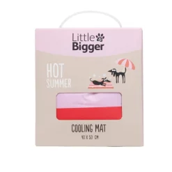 Little&Bigger Hot Summer Kylmatta Randig Rosa & Röd