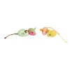 Little&Bigger Juicy Vibes Leksaksmöss till Katt 4-pack