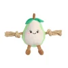 Little&Bigger Juicy Vibes Päron med Rep Hundleksak 28 cm