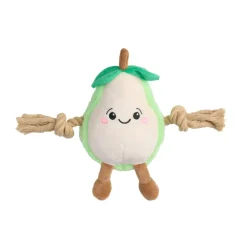 Little&Bigger Juicy Vibes Päron med Rep Hundleksak 28 cm