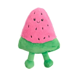 Little&Bigger Juicy Vibes Vattenmelon-skiva Mjuk Hundleksak 22 cm