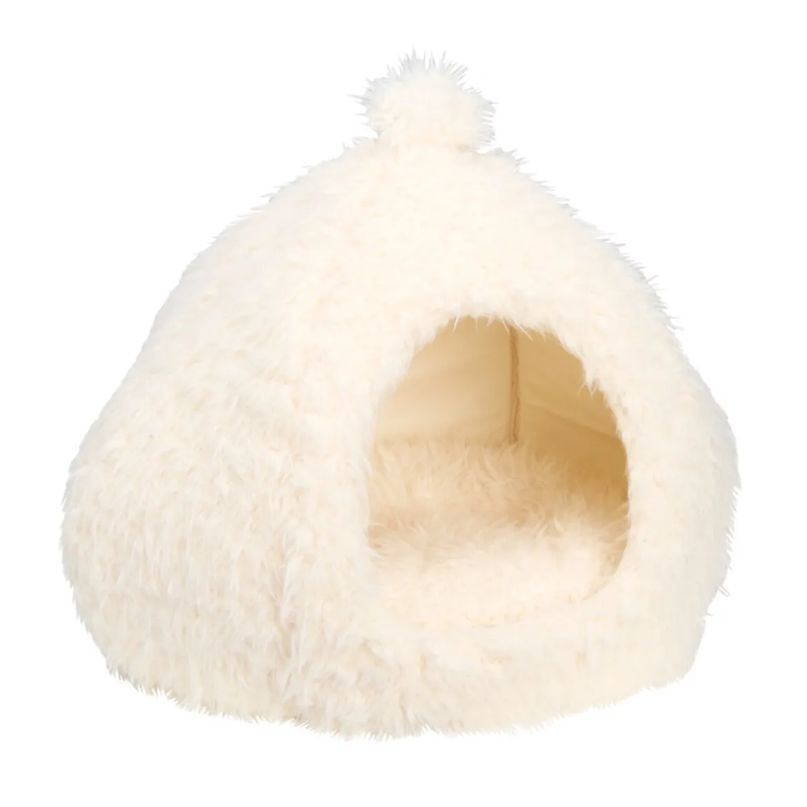 Little&Bigger Kattigloo Vit 43 cm