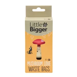 Little&Bigger Mushroom Love Bajspåsar 4 x 15 st