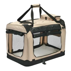 Little&Bigger SoftKennel Hundbur Nylon Beige