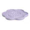 Little&Bigger Tasty Slickmatta i Keramik Lila Blomma 18 cm