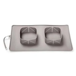 Little&Bigger Voyage Double Diner Mat Grå