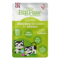 Little BigPaw Gourmet Chicken Mousse Kittens 85 g