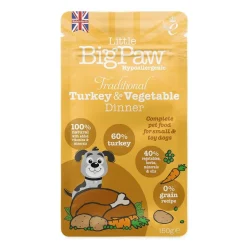Little BigPaw Turkey & Vegetables Dinner