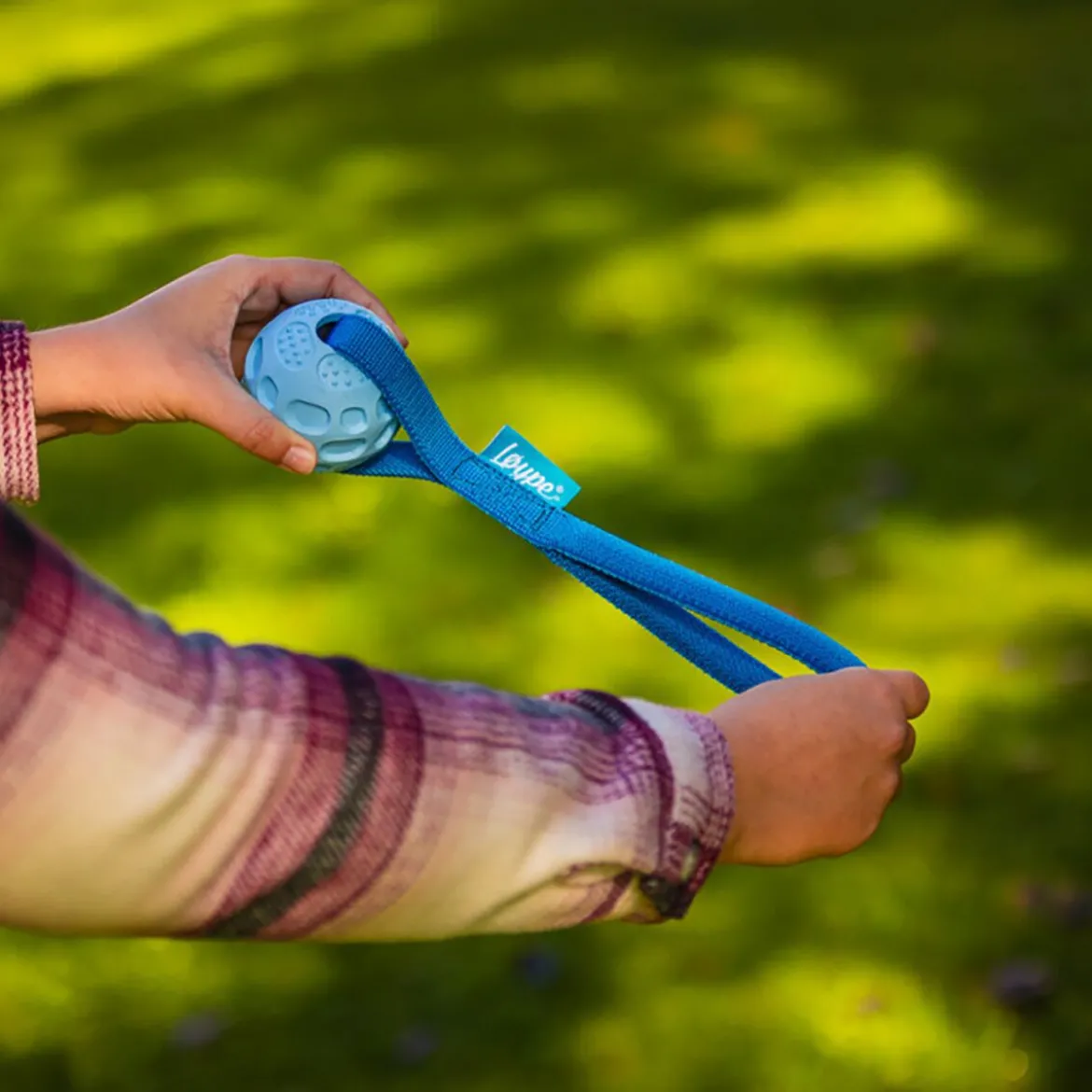 Loype Springster Dragleksak med Boll