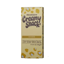 Monster Cat Creamy Snack Chicken Flytande Kattgodis 6 x 15 g
