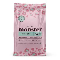 Monster Cat Kitten Grain Free Turkey & Chicken