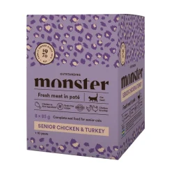 Monster Cat Senior Chicken/Turkey 85 g