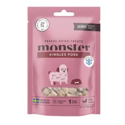 Monster Dog Treats Freeze Dried Pork