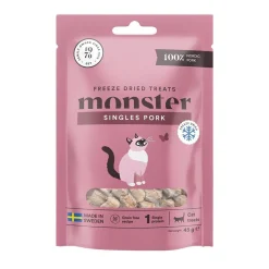 Monster Kattgodis Frystorkat Fläsk 40 g