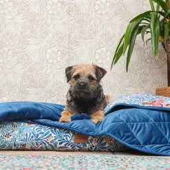Morris & Co Bower Hundfilt Blå