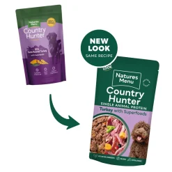 Natures:menu Country Hunter Dog Turkey 150 g