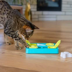 Nina Ottosson Catstages Kitty Cube Blå