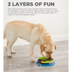 Nina Ottosson Lickin' Layers Slow Feeder Puzzle
