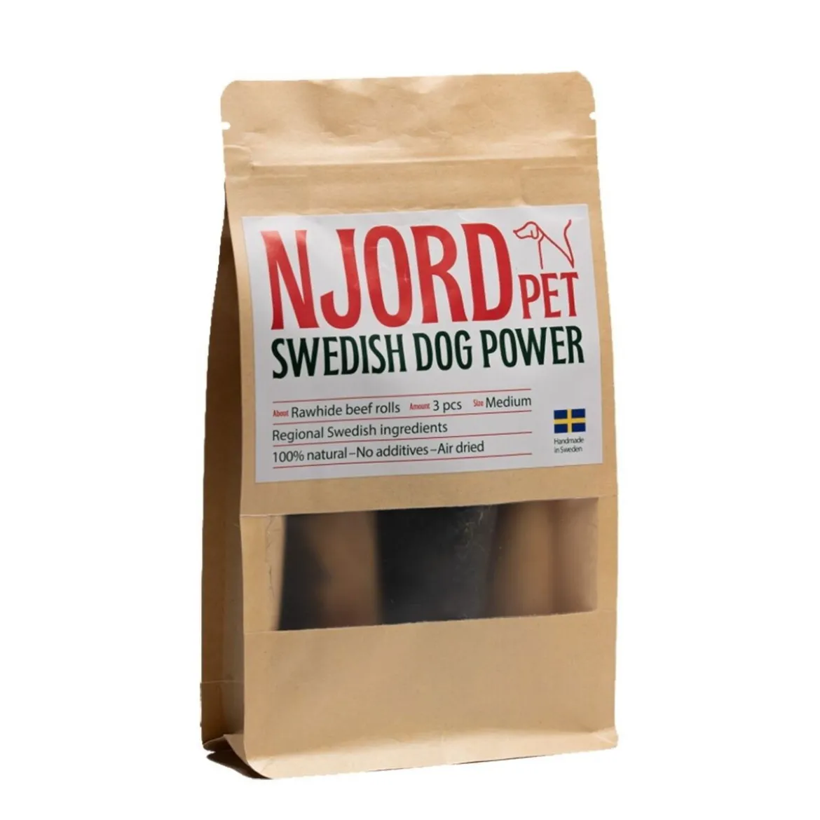 Njord Pet Nötrulle 3-pack