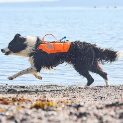 Non-Stop Dogwear Protector Flytväst till hund Orange & Svart