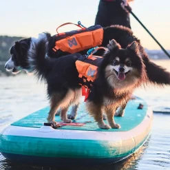 Non-Stop Dogwear Protector Flytväst till hund Orange & Svart