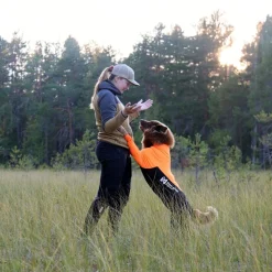 Non-stop Dogwear Protector Hundoverall Hane Svart & Orange