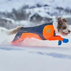 Non-Stop Dogwear Protector Snow Hundoverall Tik Svart & Orange