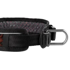 Non-stop Dogwear Rock Hundhalsband Justerbart Svart/Orange