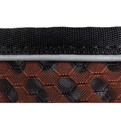Non-stop Dogwear Rock Hundhalsband Justerbart Svart/Orange