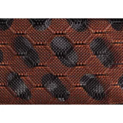 Non-stop Dogwear Rock Hundhalsband Justerbart Svart/Orange
