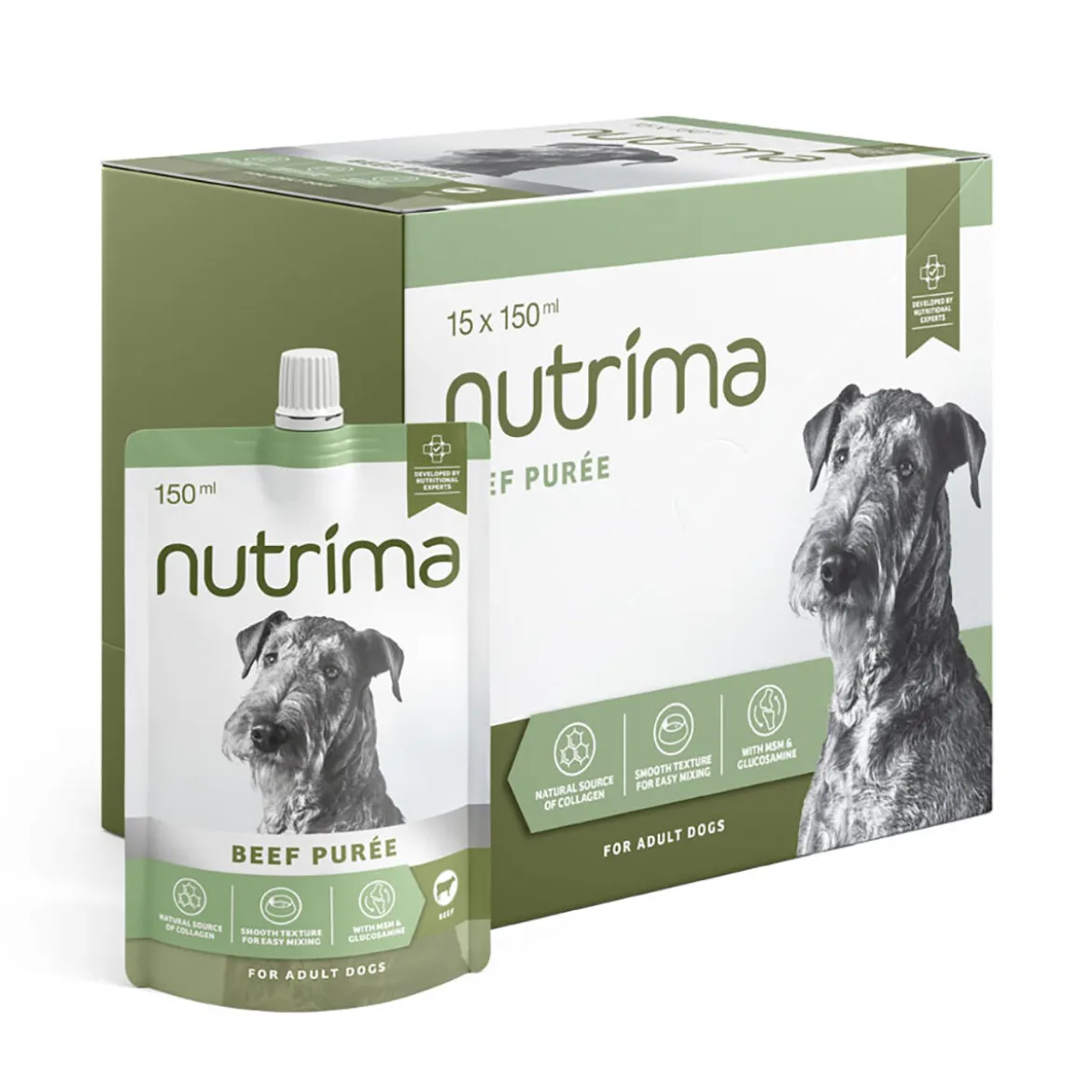 Nutrima Dog Adult Beef Purée 150 ml