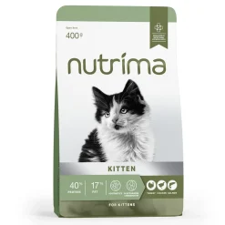 Nutrima Kitten Turkey, Chicken & Salmon Torrfoder till Kattunge