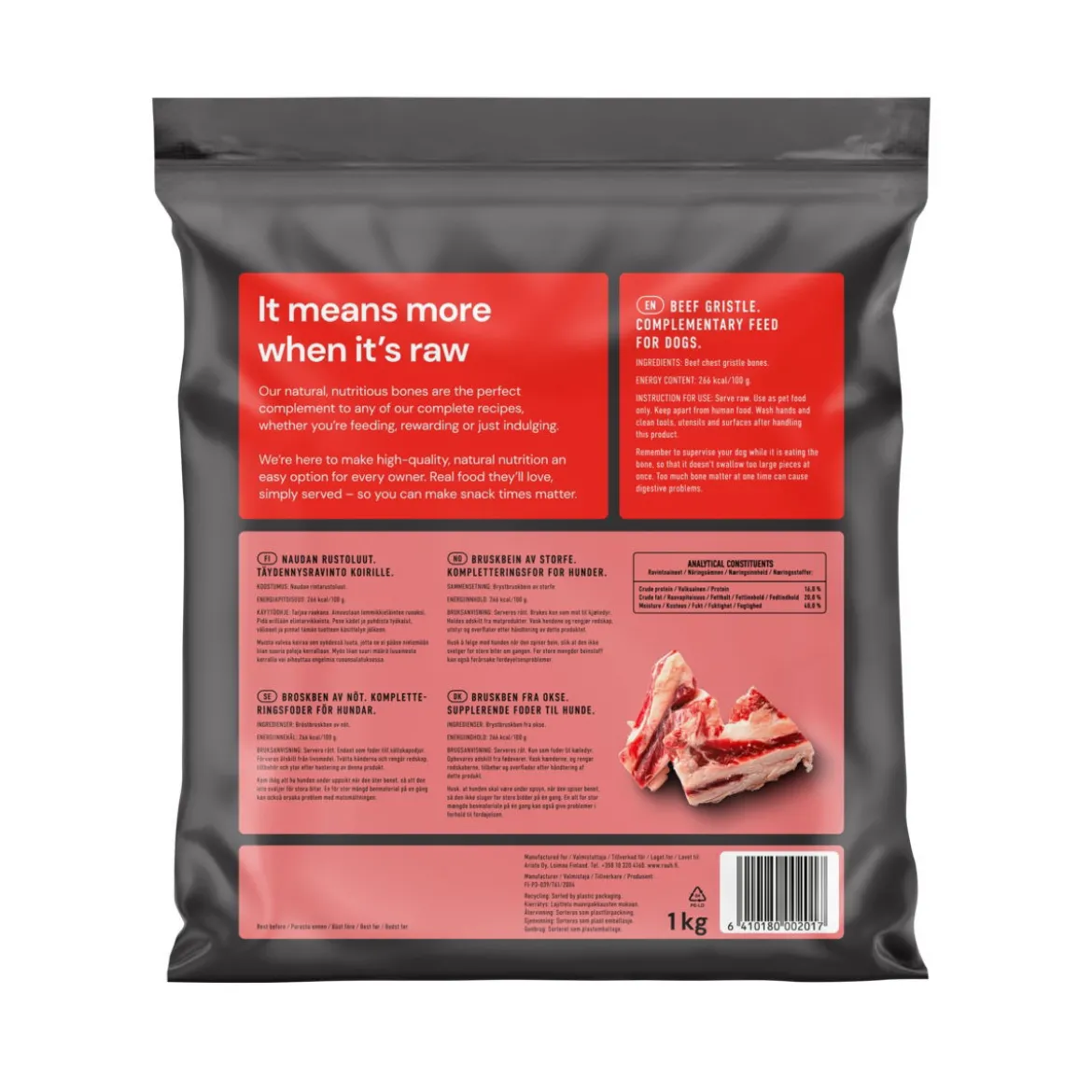 Nutriment by RAUH! Broskben av Nöt 1 kg