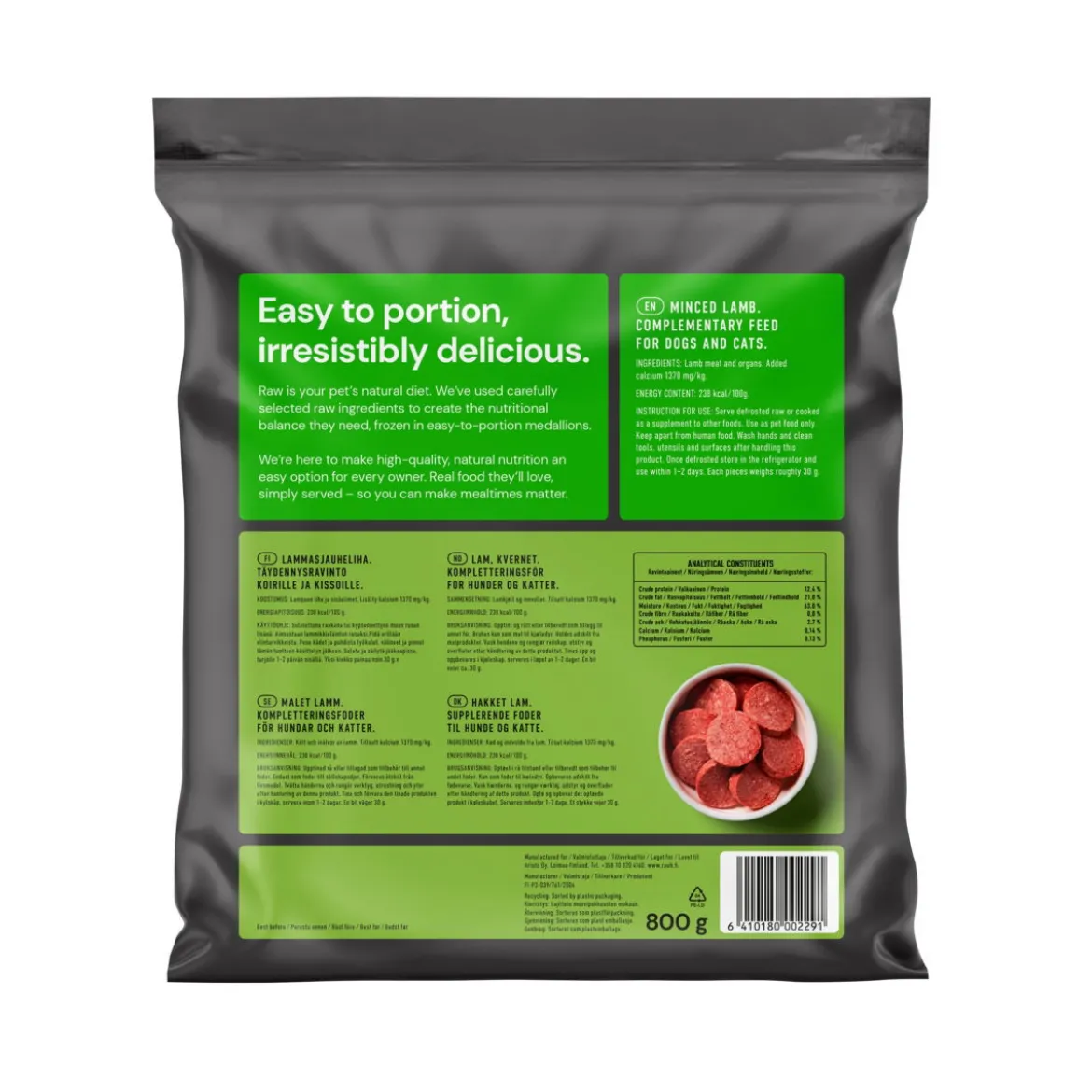 Nutriment by RAUH! Lamm 800 g