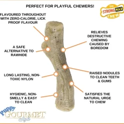 Nylabone Puppy Gourmet Stick Chicken S