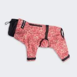PAIKKA Regnoverall till Hund Röd