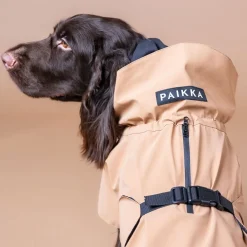 PAIKKA Visibility Lite Regnjacka Ljusbrun