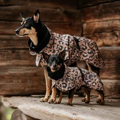 PAIKKA Visibility Lite Regnjacka Leopard Brun