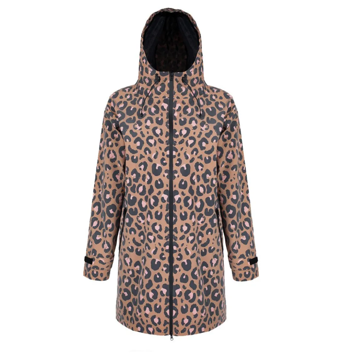 PAIKKA Visibility Regnjacka Leopard