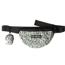 PAIKKA Visibility Treat Bag Midjeväska Leopard Grön
