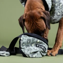 PAIKKA Visibility Treat Bag Midjeväska Leopard Grön