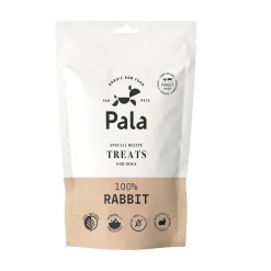 Pala 100% Rabbit Lufttorkat Hundgodis 100 g