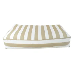 PetEasy Hundmadrass Randig Beige